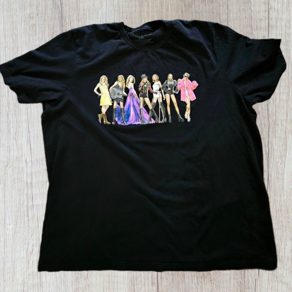Taylor Swift 3XL Black Eras Shirt
